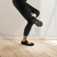 Barre Star™ Yoga Grip Socks -  Non-Slip Socks for Barre, Yoga, Pilates, and Fitness. 2-Pack