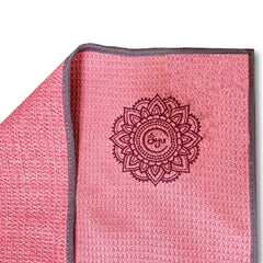 MicroPlush Yoga Mat Towel & Carry Bag